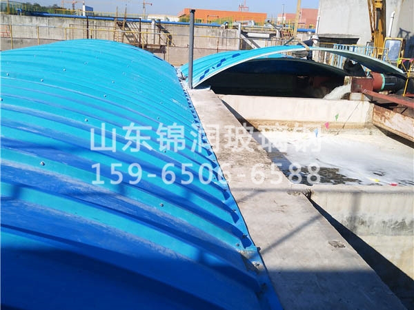 玻璃鋼拱形罩（按裝現(xiàn)場）